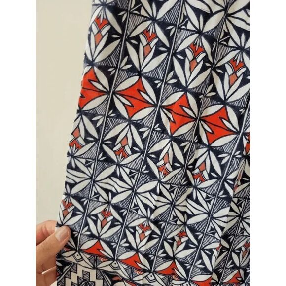 TORY BURCH Poppy Acoma Smocked Strapless Halter Jumpsuit S - Picture 8 of 10